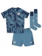 Aston Villa Moussa Diaby #19 Alternativní dres pro děti 2023-24 Krátký Rukáv (+ trenýrky)